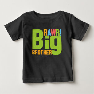 Camiseta De Bebé anuncio de ropa del hermano mayor 2026