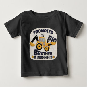 Camiseta De Bebé anuncio de ropa del hermano mayor 2026