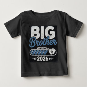Camiseta De Bebé anuncio de ropa del hermano mayor 2026