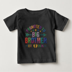 Camiseta De Bebé anuncio de ropa del hermano mayor 2026