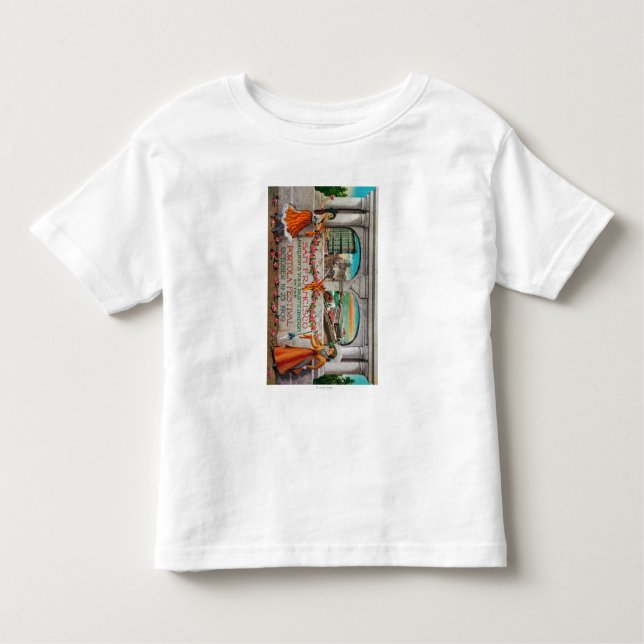 Camiseta De Bebé Anuncio del festival de Portola (mujeres) (Anverso)
