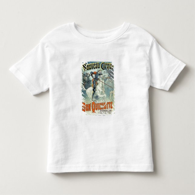 Camiseta De Bebé Anuncio para el "Don Quijote, nuevo circo", (Anverso)
