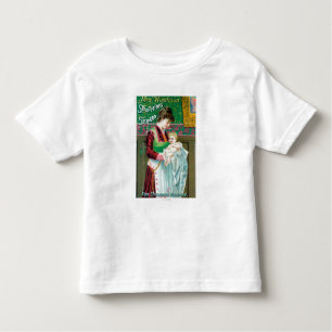 Camiseta De Bebé Anuncio para el jarabe calmante de señora Winslows