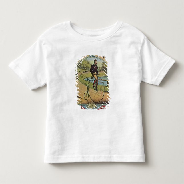 Camiseta De Bebé Anuncio para la bicicleta de Columbia (Anverso)