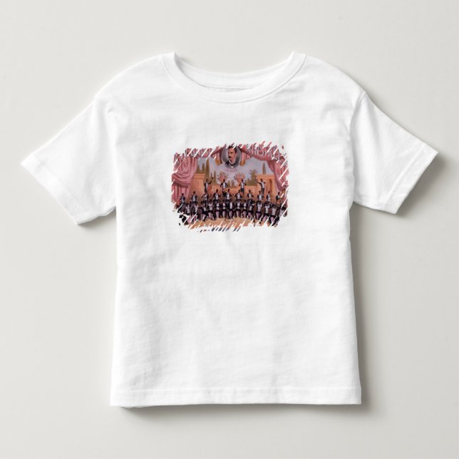 Camiseta De Bebé Anuncio para 'los trovadores Famous de I.W. (Anverso)