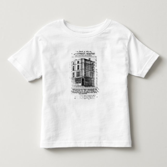 Camiseta De Bebé Anuncio para Roberto Jones, té (Anverso)