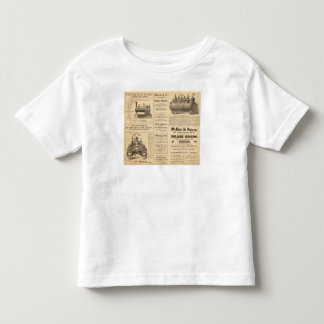 Camiseta De Bebé Anuncios del aceite de Nueva York