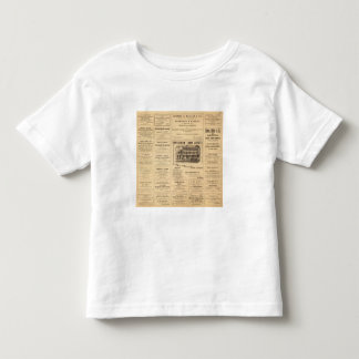 Camiseta De Bebé Anuncios del aceite de Nueva York y de