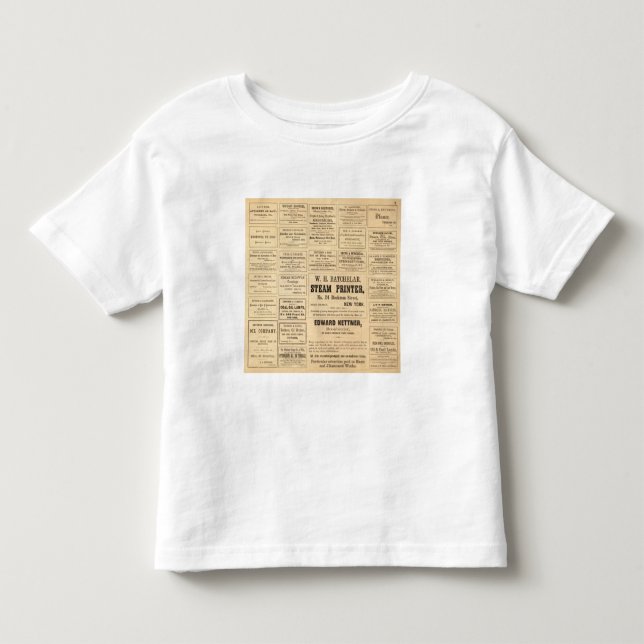 Camiseta De Bebé Anuncios para el aceite (Anverso)