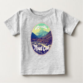 Camiseta De Bebé Aoraki: Monte Cook, Montaña, Nueva Zelandia