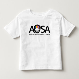 Camiseta De Bebé AOSA Toddler T-Shirt (logotipo delantero)