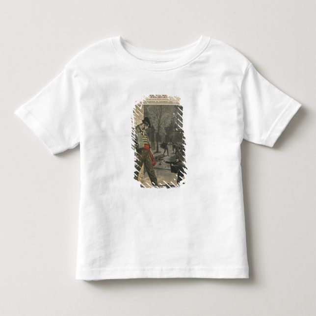 Camiseta De Bebé Apache es una molestia para París (Anverso)