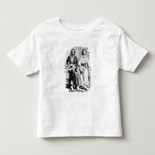 Camiseta De Bebé Apache principal Antonio Maria con su familia,