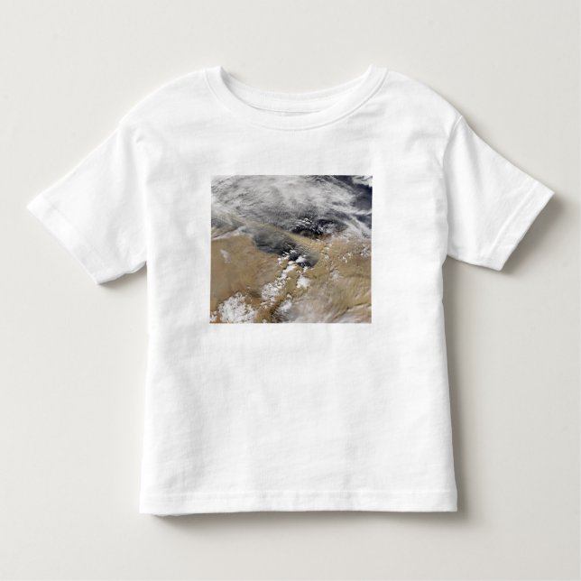 Camiseta De Bebé Apagones de polvo frente a las costas de Libia (Anverso)