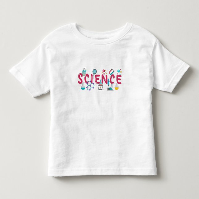 Camiseta De Bebé Aparato de laboratorio de ciencias (Anverso)