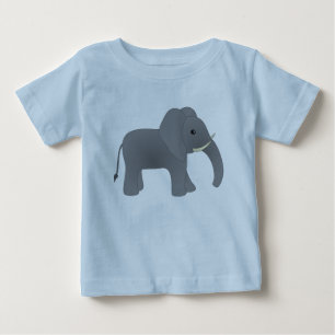 Camiseta De Bebé Apenas Elephanty