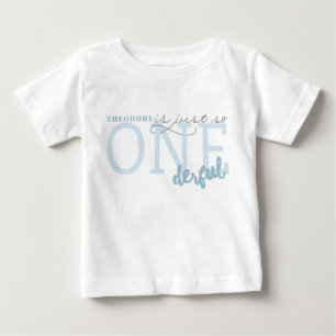 Camiseta De Bebé Apenas tan ONEderful
