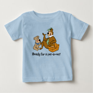 Camiseta De Bebé Aperitivo para picnic y boco-boo de yogi