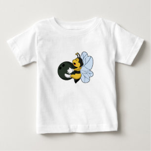 Camiseta De Bebé Apostar en el Bowling con bolas