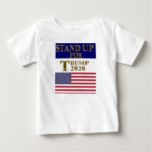 CAMISETA DE BEBÉ APOYAR A TRUMP