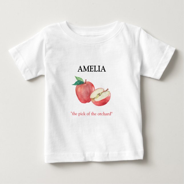 Camiseta De Bebé Apple (Anverso)