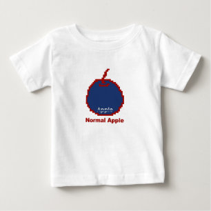Camiseta De Bebé Apple digital