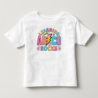 Camiseta De Bebé Aprender ABCD