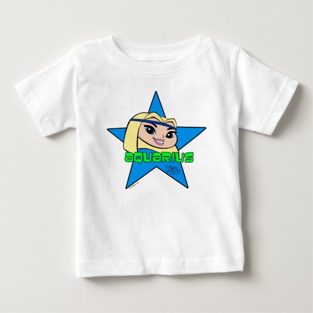 Camiseta De Bebé Aquarius T-Shirt (Anverso)