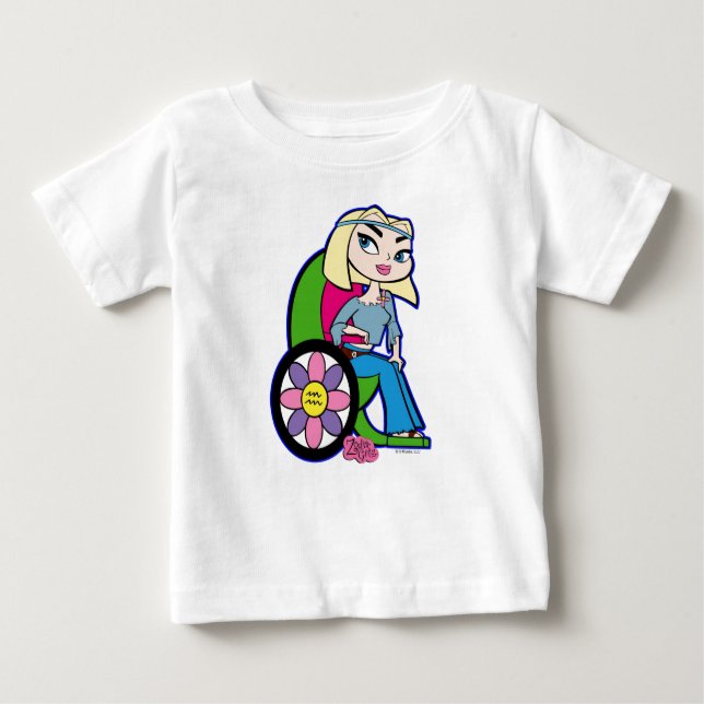 Camiseta De Bebé Aquarius T-Shirt (Anverso)