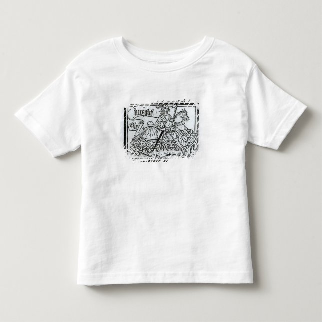 Camiseta De Bebé "Aquí Begynneth el Knightes Tale (Anverso)