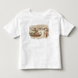 Camiseta De Bebé Aquí devoluciones de Harold del conde a Inglaterr