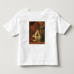 Camiseta De Bebé Aquí estoy yo y la tristeza