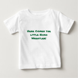 Camiseta De Bebé ¡Aquí viene el pequeño luchador del sumo!