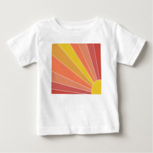 Camiseta De Bebé Aquí viene el Sol