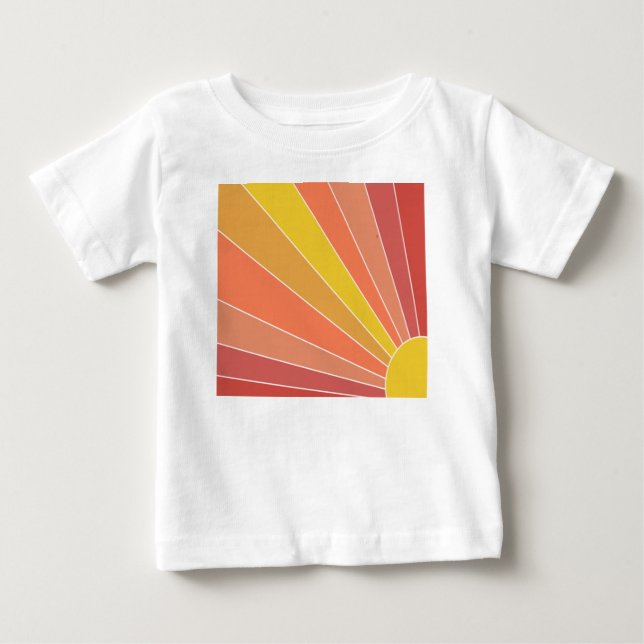 Camiseta De Bebé Aquí viene el Sol (Anverso)