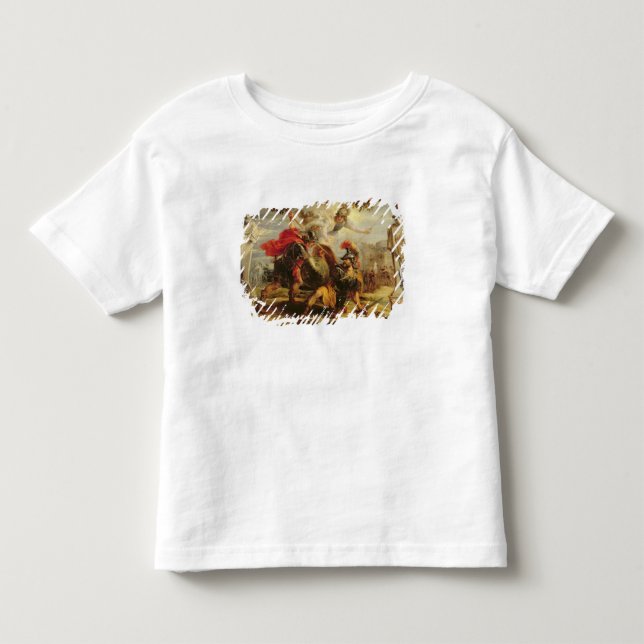 Camiseta De Bebé Aquiles que derrota a Hector, 1630-32 (Anverso)