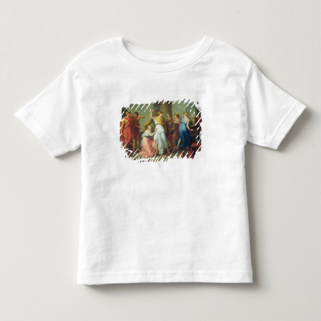 Camiseta De Bebé Aquiles reconoció, 1799 (Anverso)