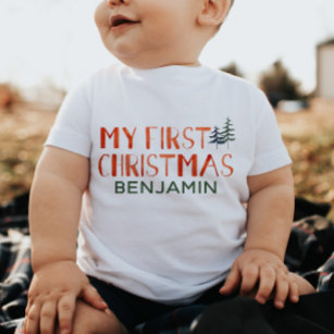 Camiseta De Bebé Aracula caprichosa Mi primer nombre de Navidad beb
