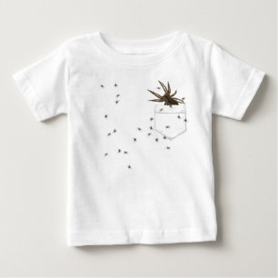 Camiseta De Bebé Araña de lobo y caldo en tu bolsillo