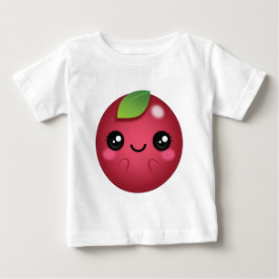 Camiseta De Bebé Arándano Kawaii