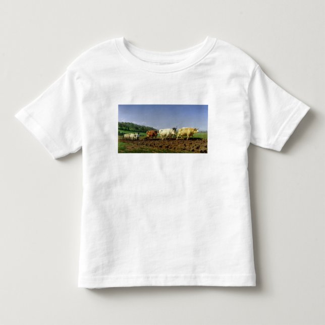 Camiseta De Bebé Arando en Nivernais, 1849 (Anverso)