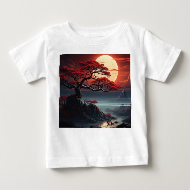 Camiseta De Bebé Árbol Bonsai (Anverso)