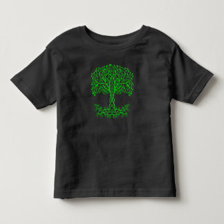 Camiseta De Bebé Árbol Celta Verde De La Vida