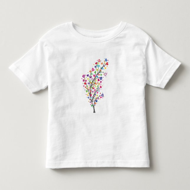 Camiseta De Bebé Árbol de amor y armonía (Anverso)