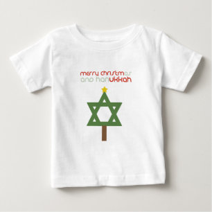 CAMISETA DE BEBÉ ÁRBOL DE CHRISTMUKKAH