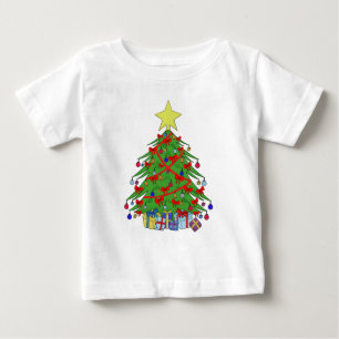 Camiseta De Bebé árbol de Navidad