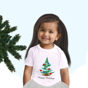 Camiseta De Bebé árbol de Navidad