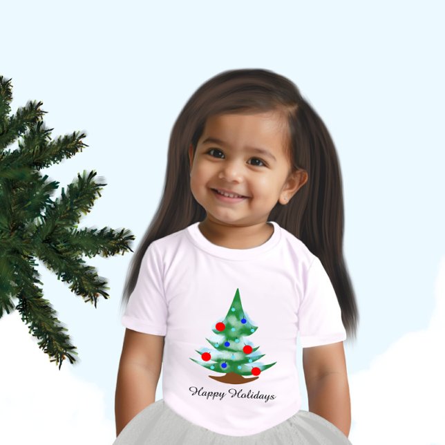 Camiseta De Bebé árbol de Navidad (Subido por el creador)