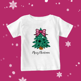 Camiseta De Bebé árbol de Navidad