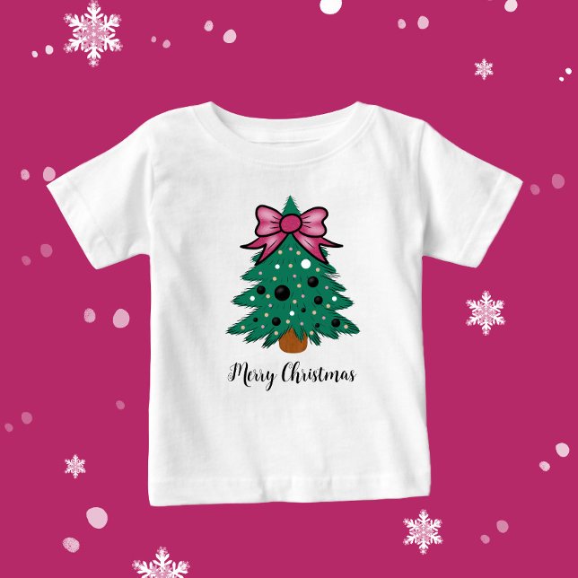 Camiseta De Bebé árbol de Navidad (Subido por el creador)